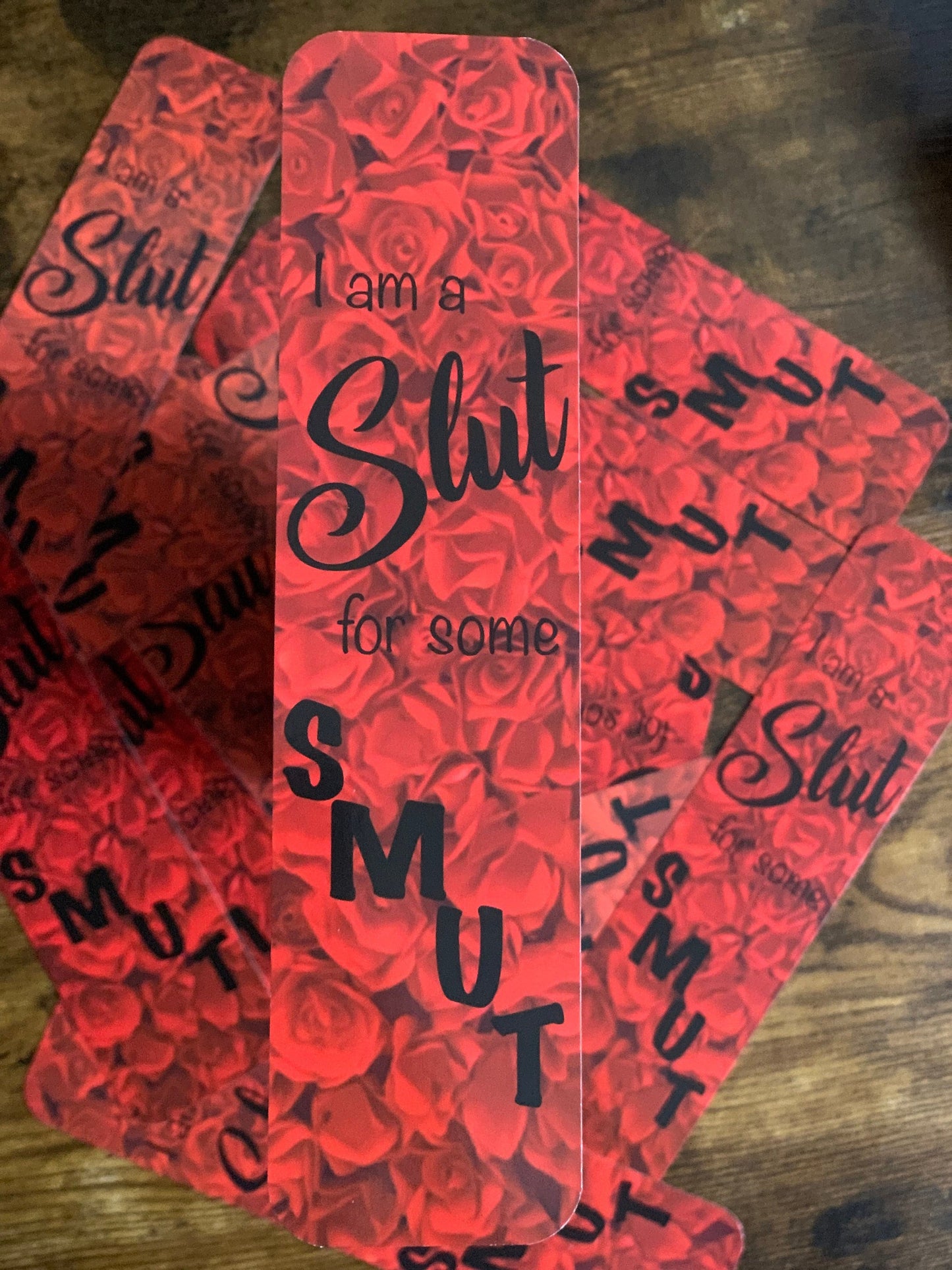 8x2 in Smut Reader Bookmark