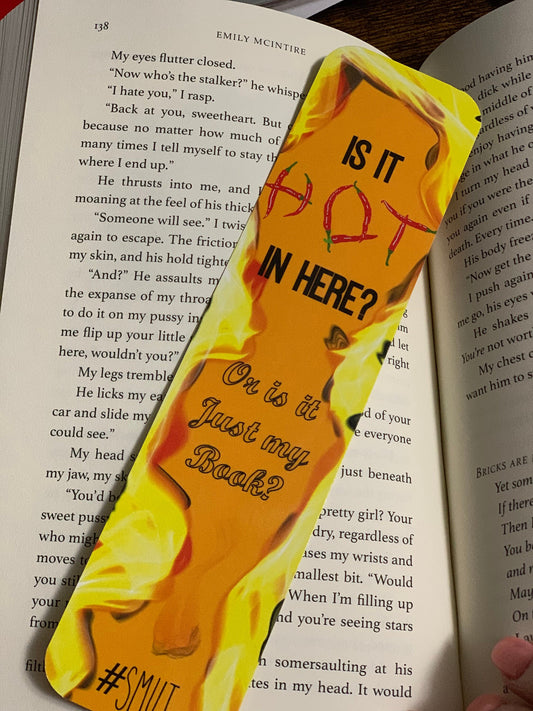 8x2 in Hot Bookmark