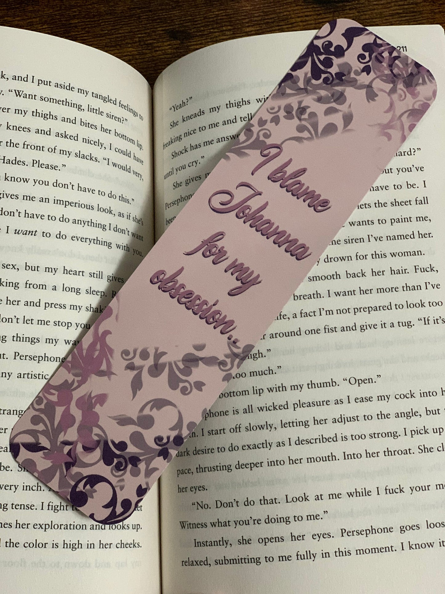 8x2 in Blame Johanna Bookmark
