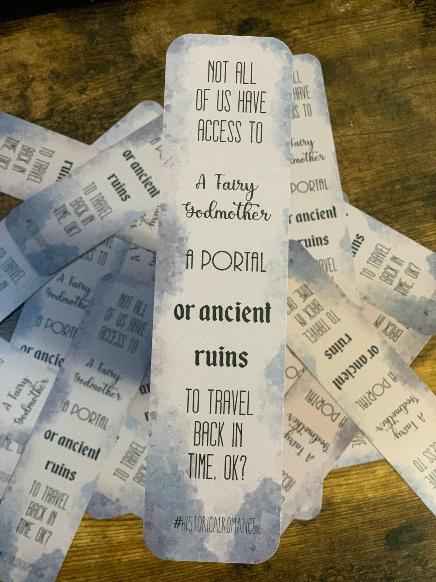 Historical Romance 8x2in Bookmark