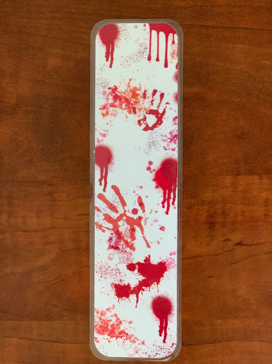 8x2 Bloody Bookmark