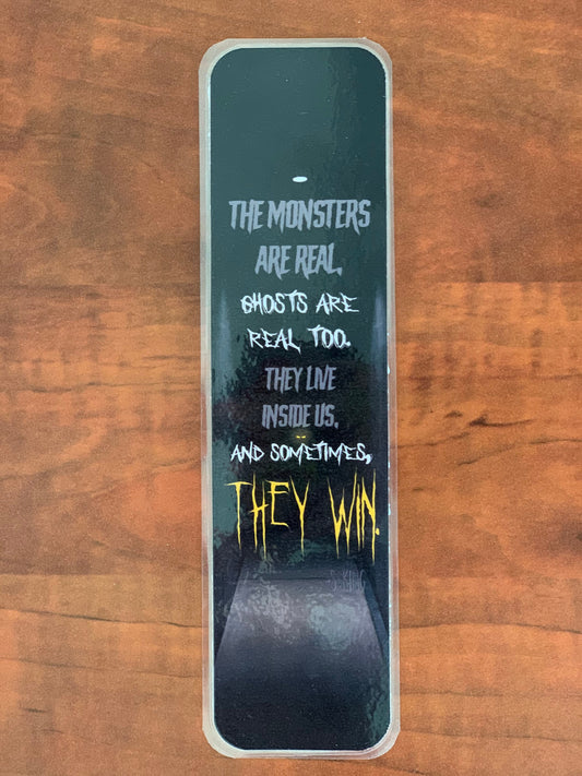 8x2 Horror fan bookmark