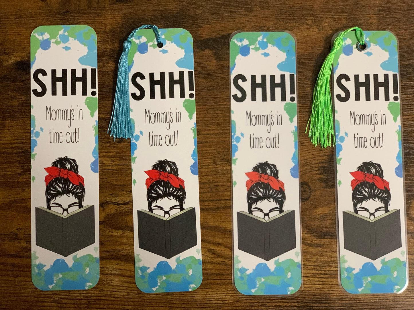 8x2 in Mommy’s Reading Bookmark