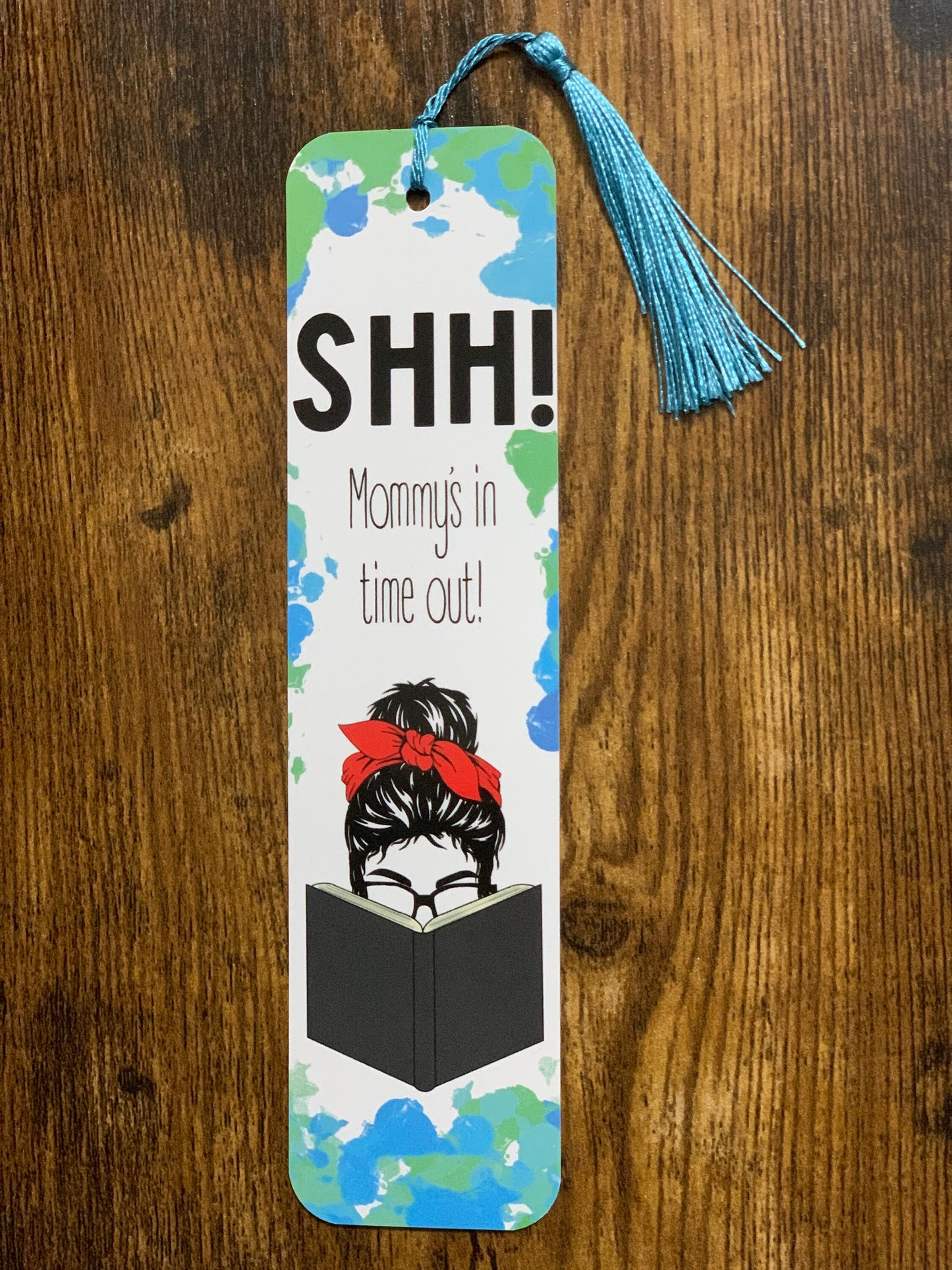 8x2 in Mommy’s Reading Bookmark