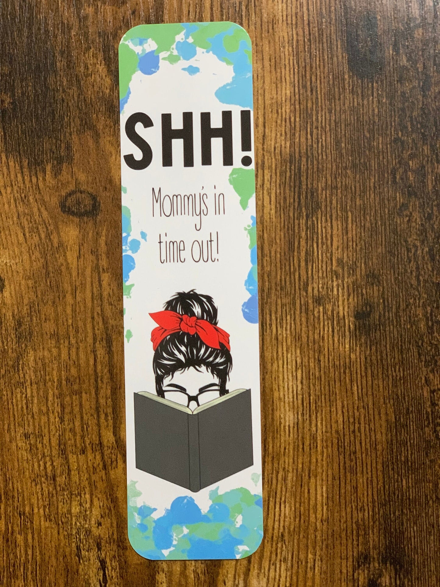 8x2 in Mommy’s Reading Bookmark