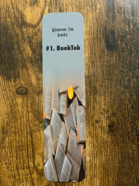 8x2 in Booktok Bookmark