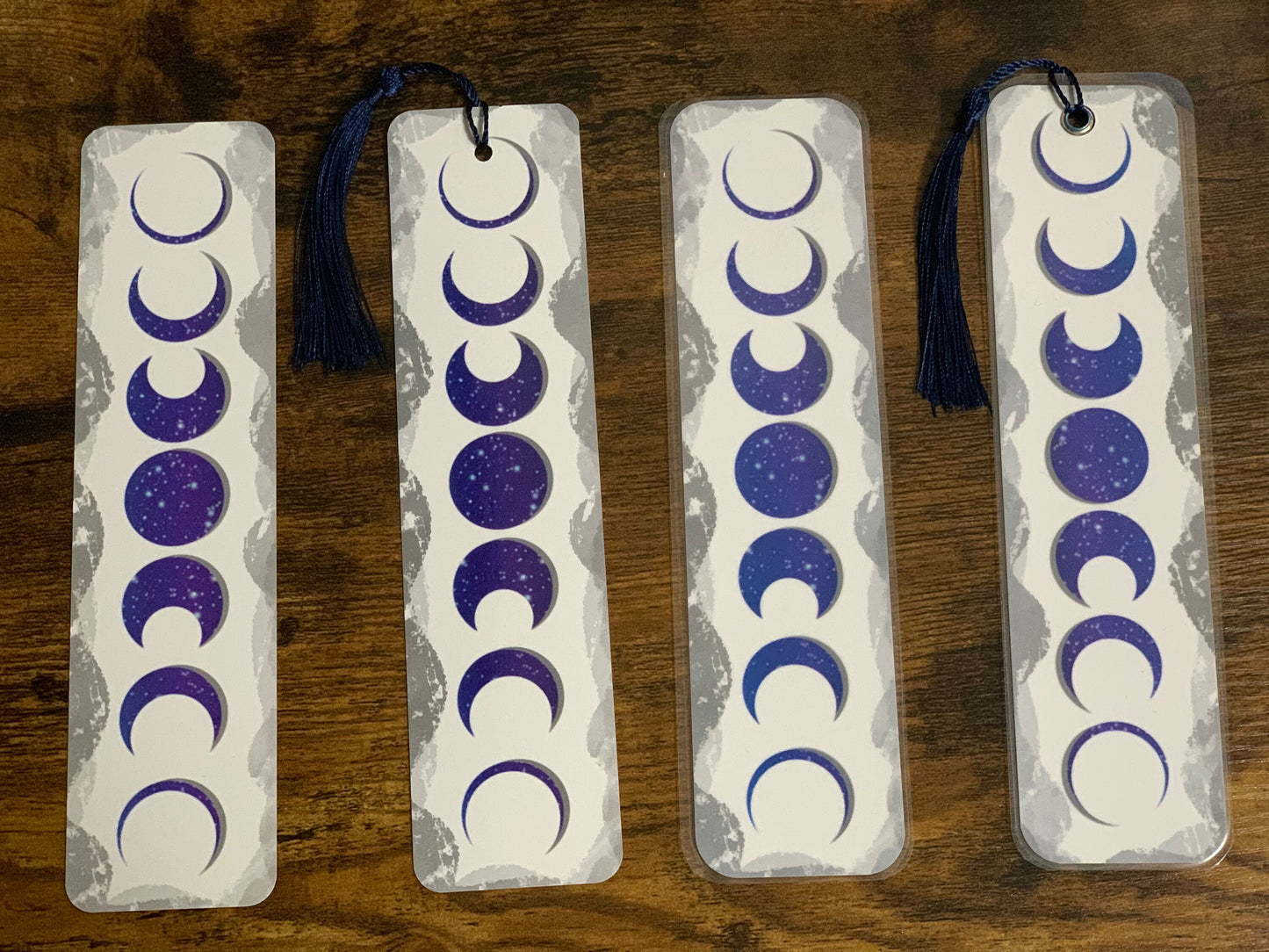 8x2 in Moon Phase Bookmark