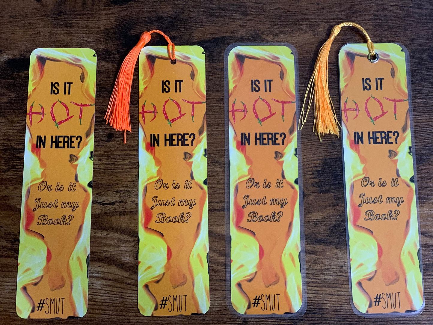 8x2 in Hot Bookmark