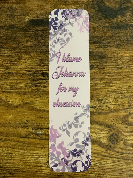 8x2 in Blame Johanna Bookmark