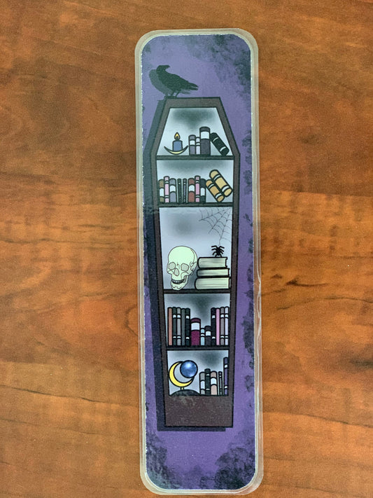 8x2 Coffin Bookshelf Bookmark
