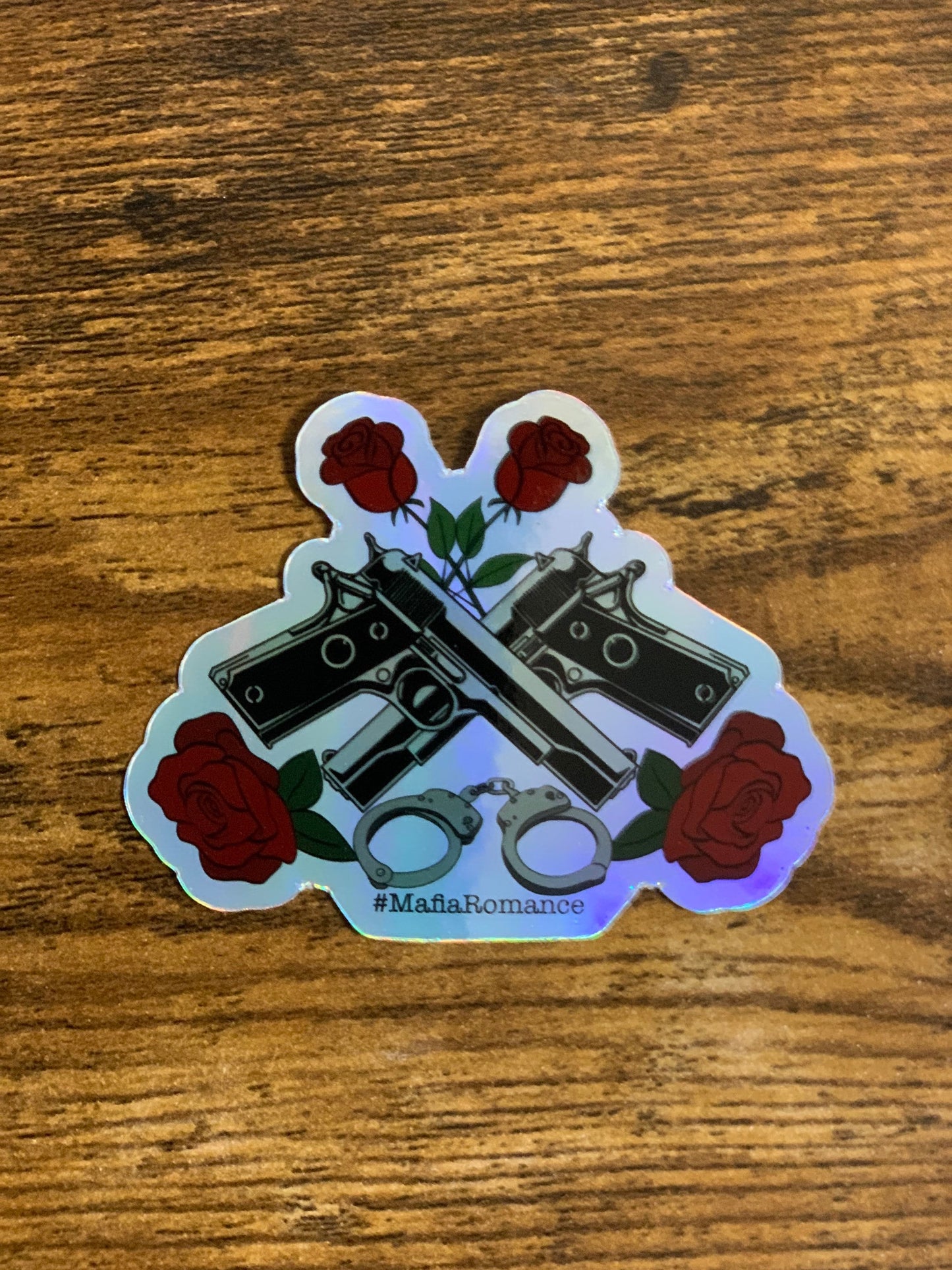 Mafia Romance Holographic Sticker