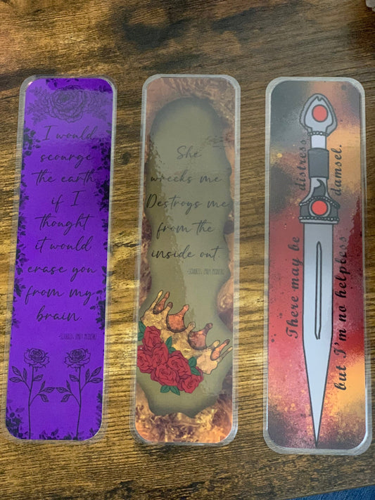 Never After Series- Bookmark Only Packs