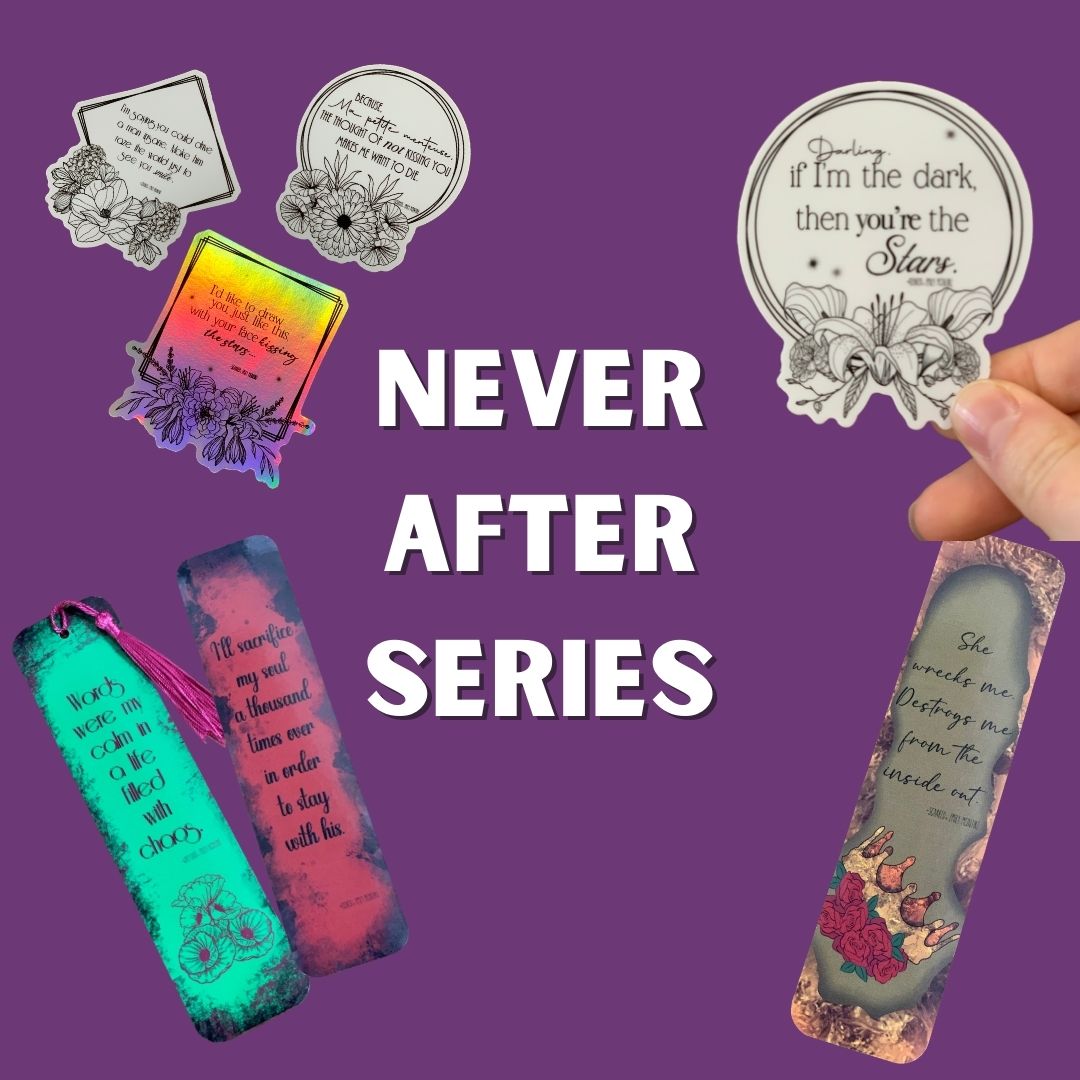 Never After Series Licensed Merch