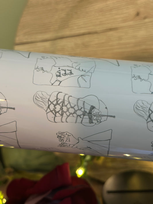 Good Girl Pattern Tumbler