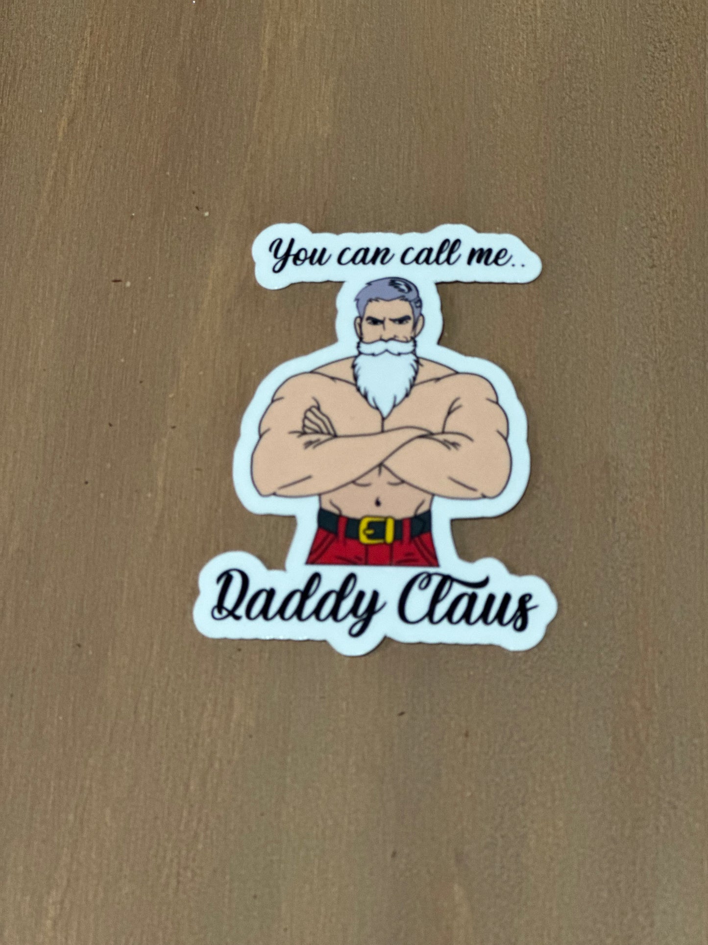 Daddy Claus Sticker