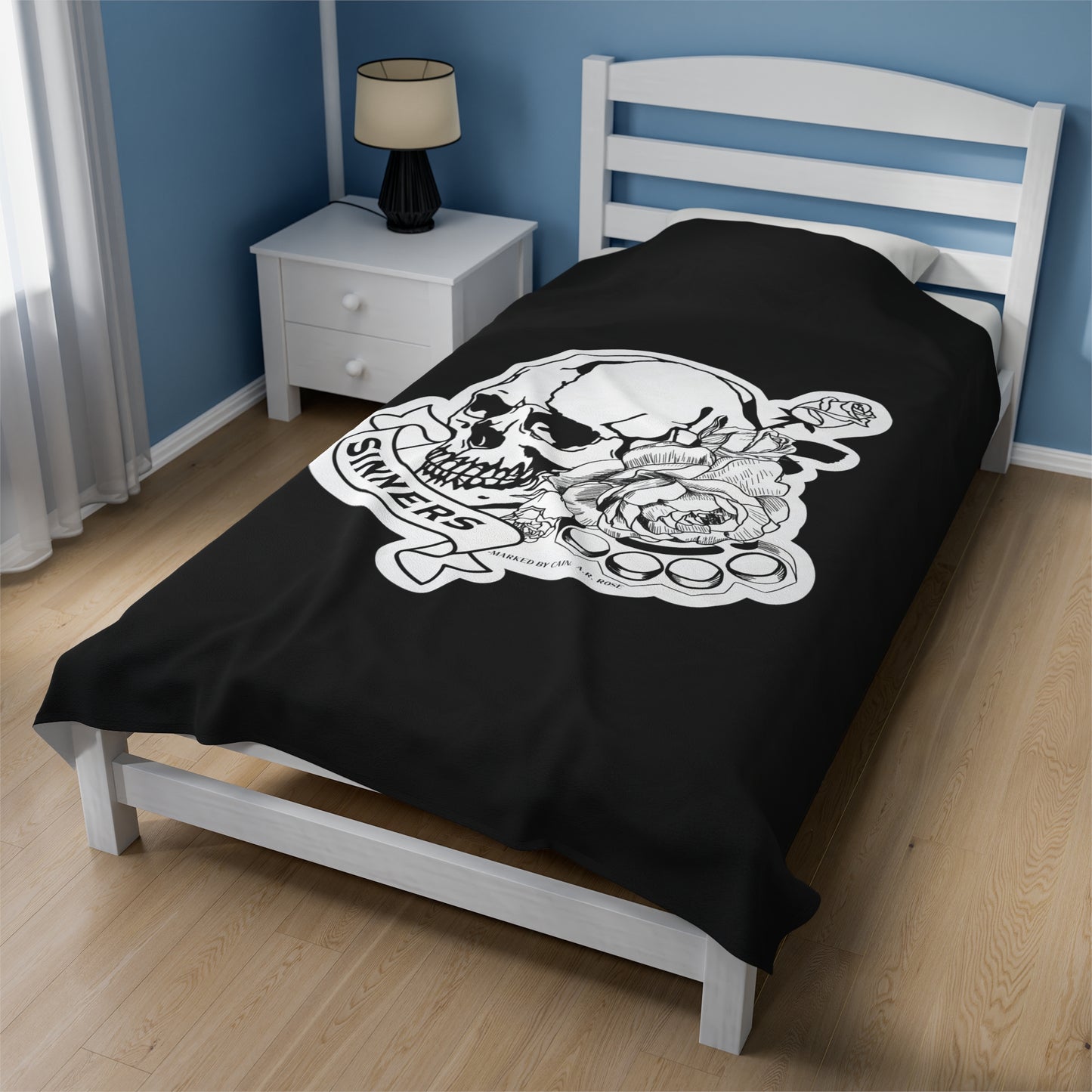 Marked by Cain - AR Rose Licensed - Plush Blanket