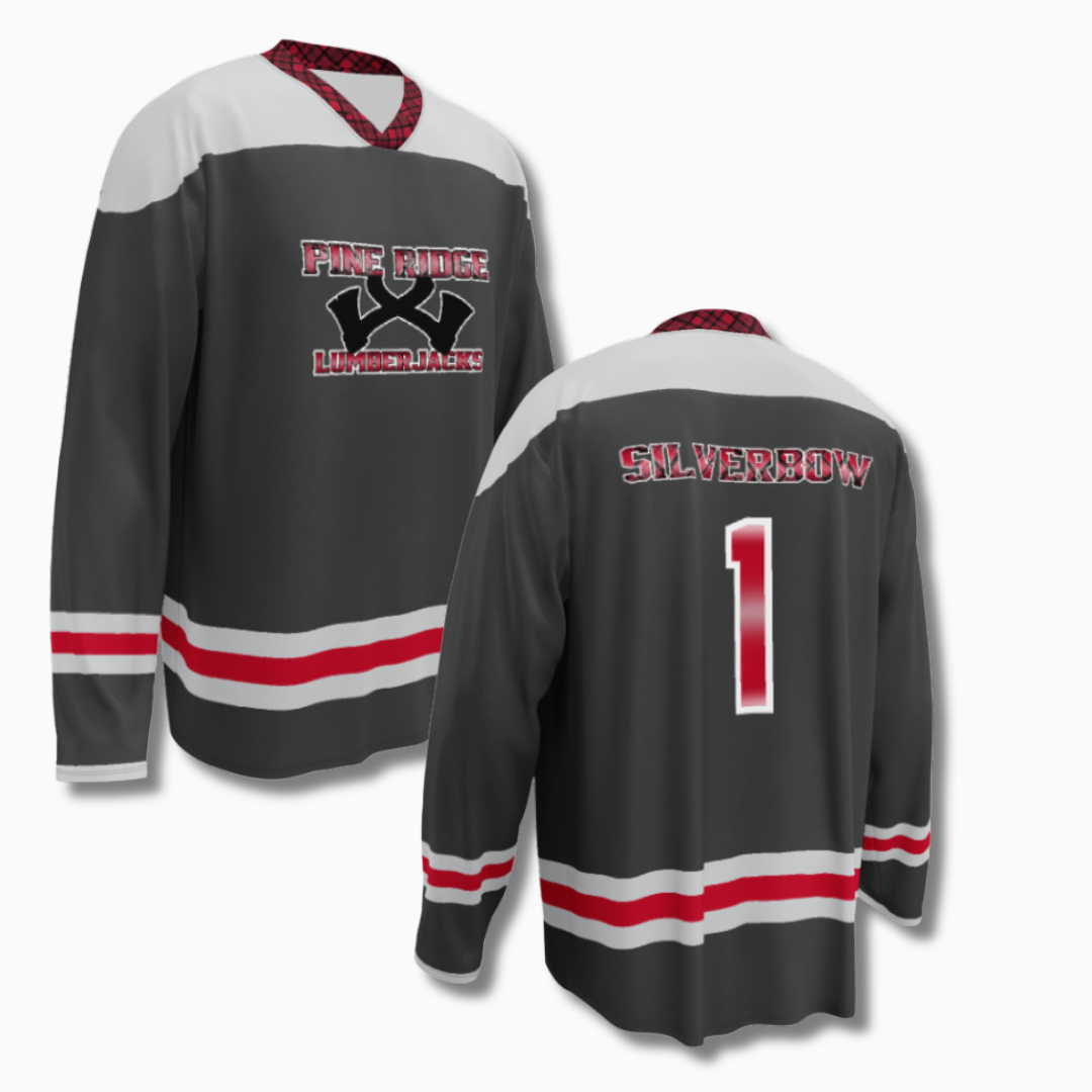King Silverbow - Pine Ridge Lumberjacks Away Jersey