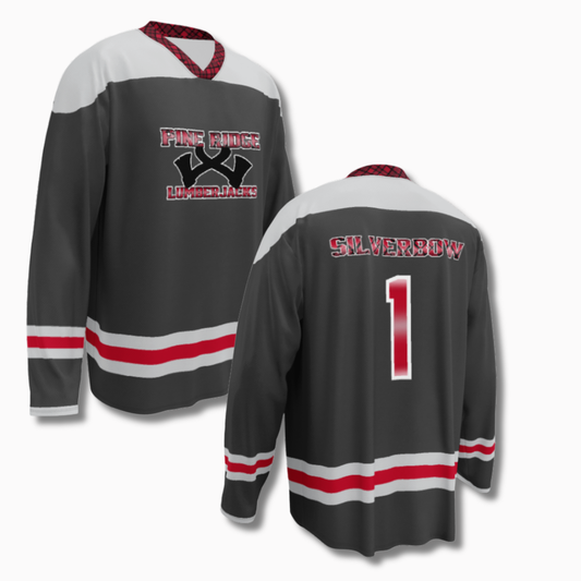 King Silverbow - Pine Ridge Lumberjacks Away Jersey