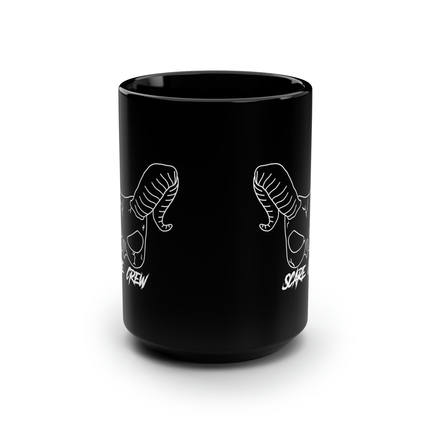 Liars & Liaisons Scare Crew - Black Mug, 15oz