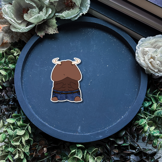Milo the Minotaur Peen Licensed Sticker