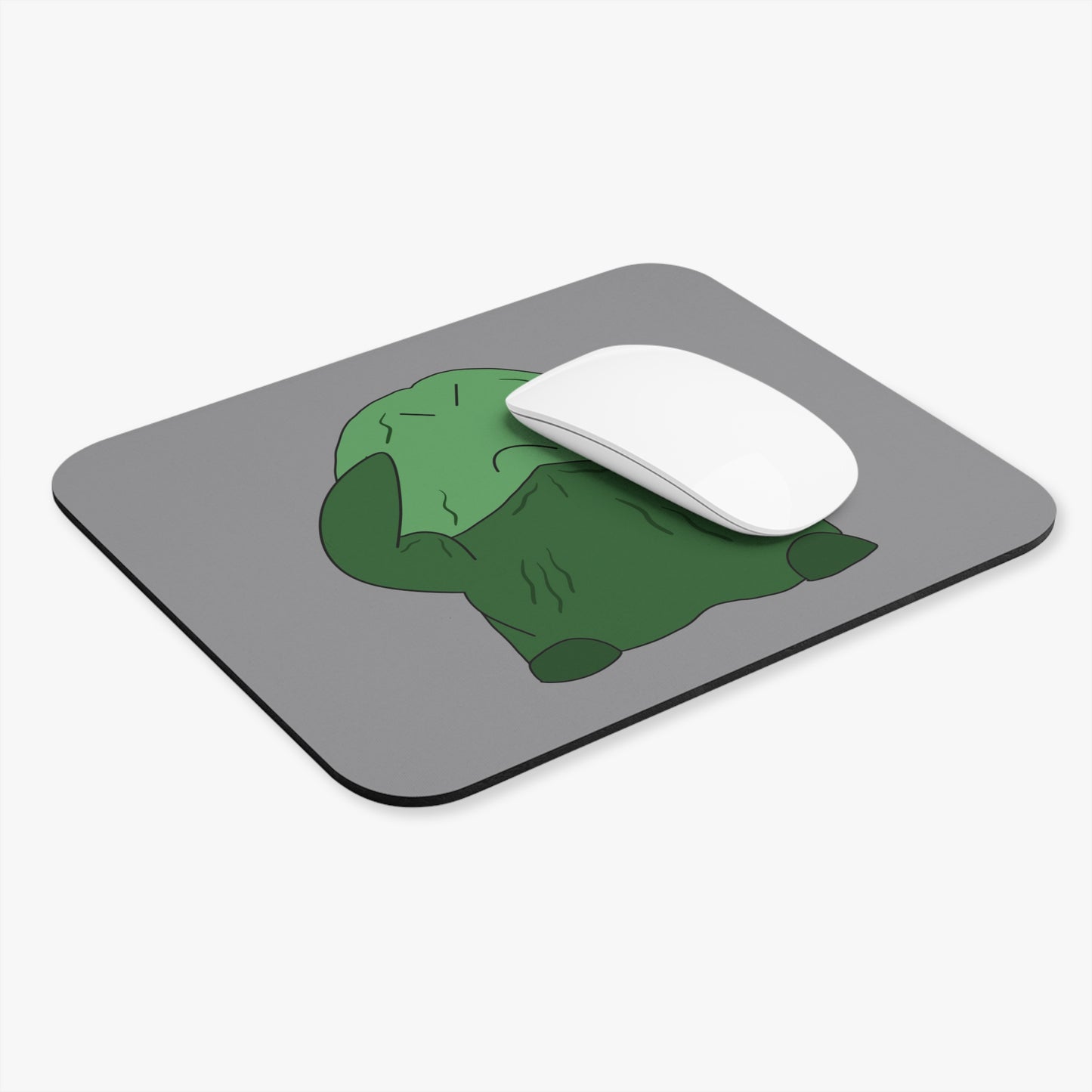 Green Weenie Mouse Pad