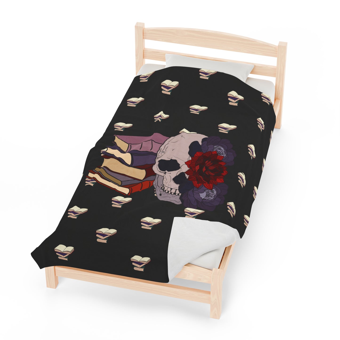 Dark Reader Plush Blanket