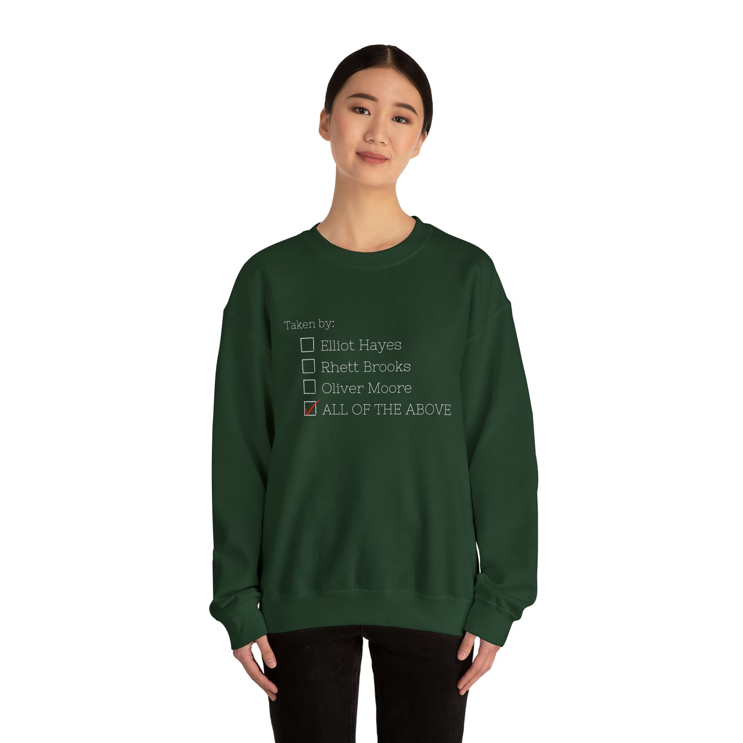 Taken By Ruthless Crewneck Sweatshirt