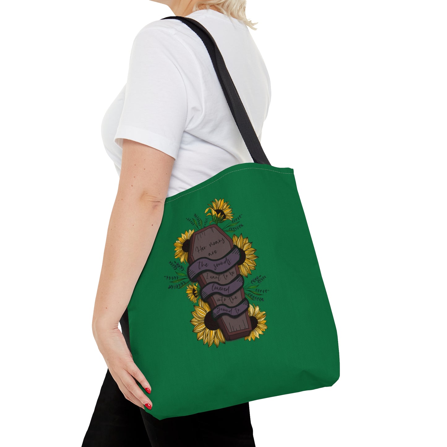 L&L Quote Green Tote Bag