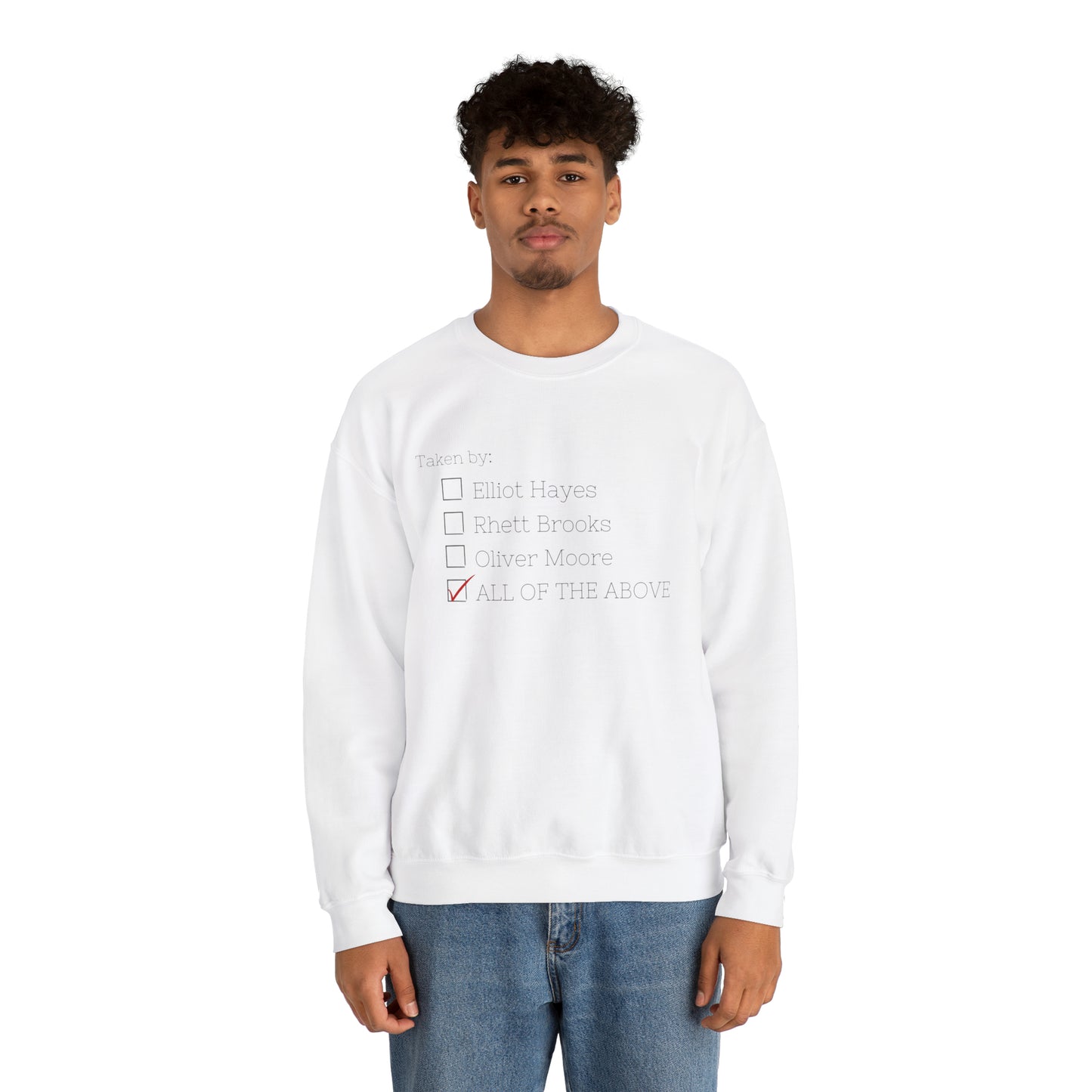 Taken By Ruthless Crewneck Sweatshirt