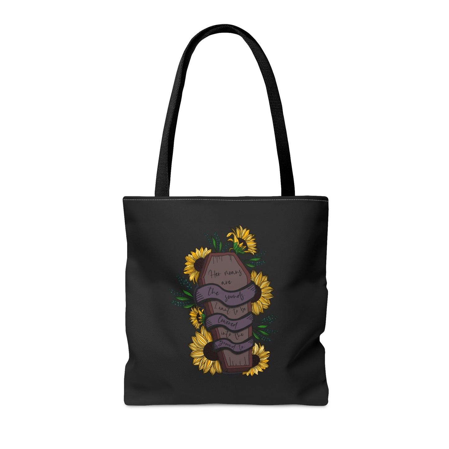 L&L - Quote Black Tote Bag