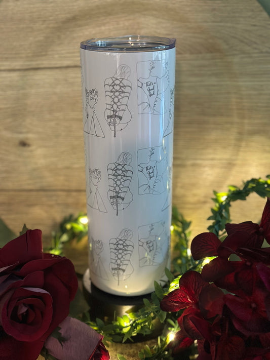 Good Girl Pattern Tumbler