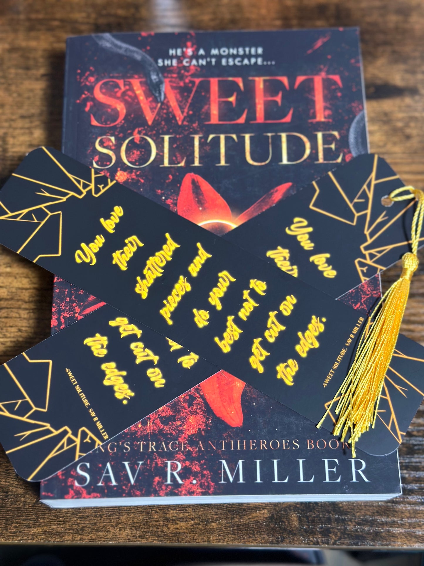Sweet Solitude 8x2 Bookmark