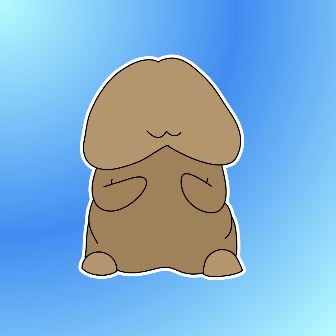 Mr. Happy Sticker