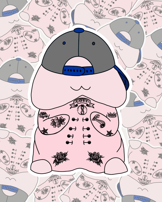 Mr. Triple Threat - Neutral Sticker