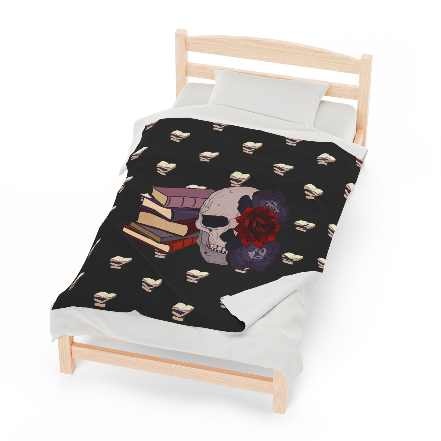 Dark Reader Plush Blanket