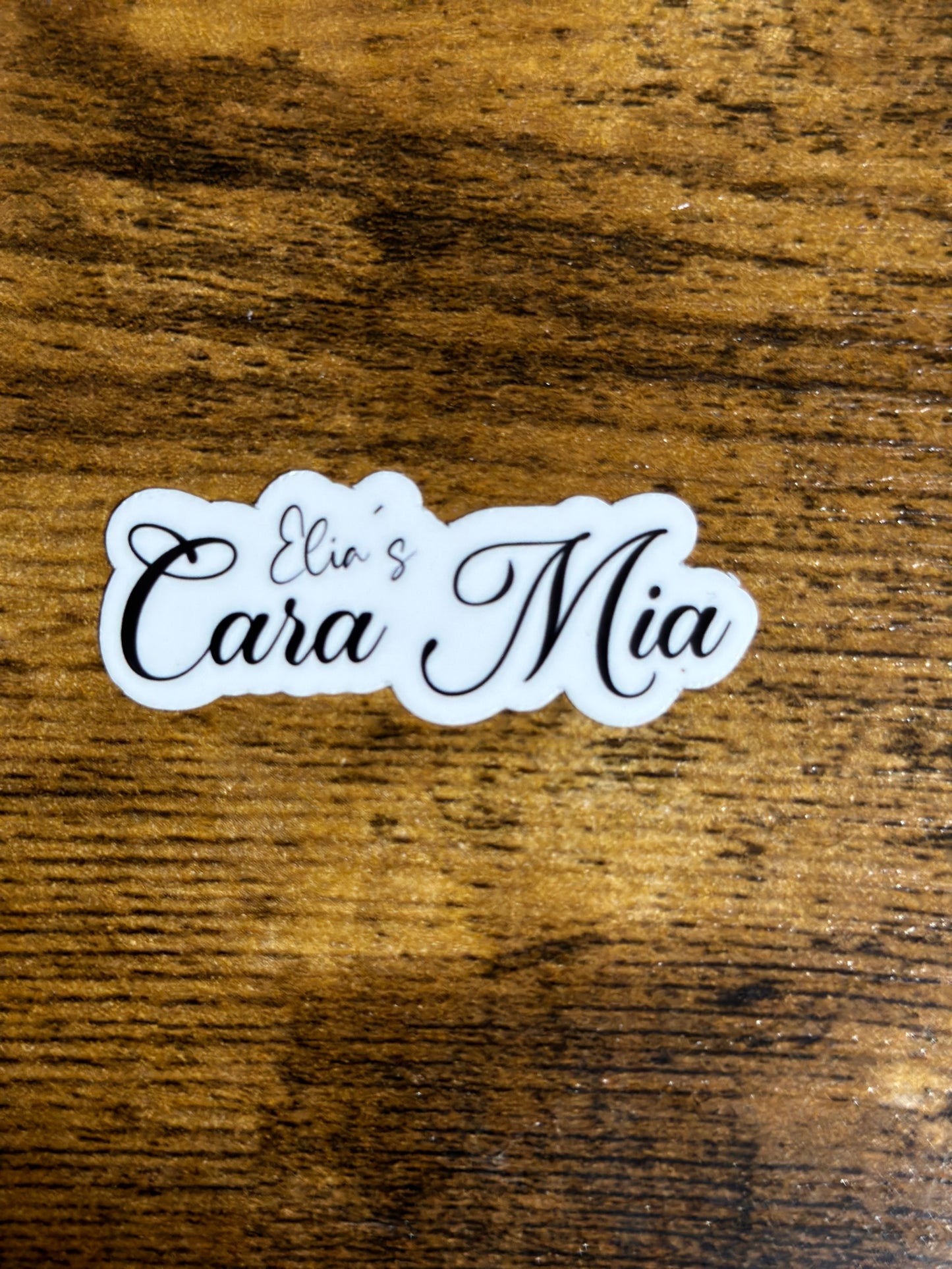 Elia's Cara Mia Sticker