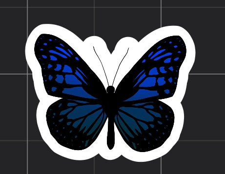 Ruthless Butterfly Sticker