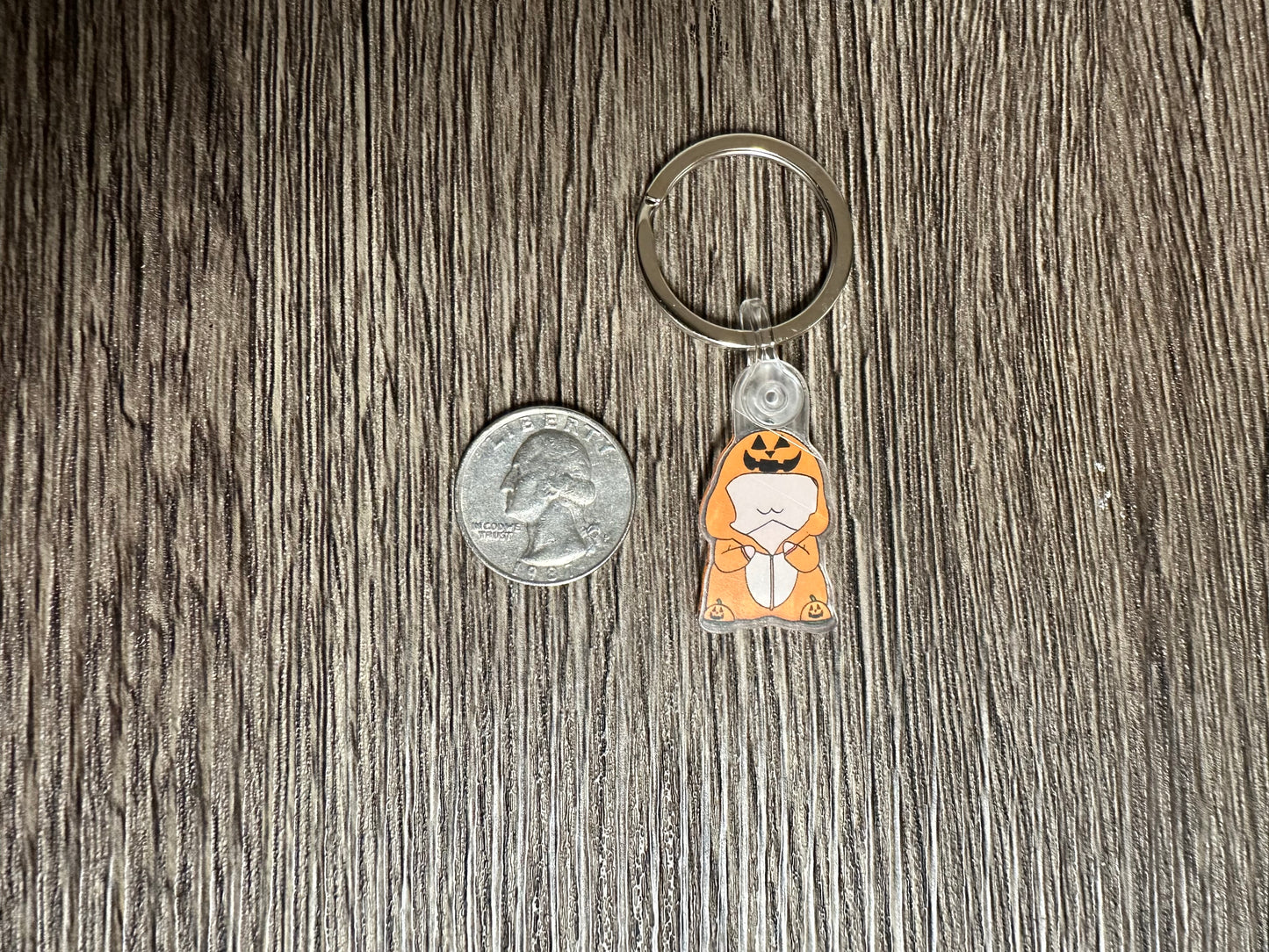 Jack-o-Peen Keychain