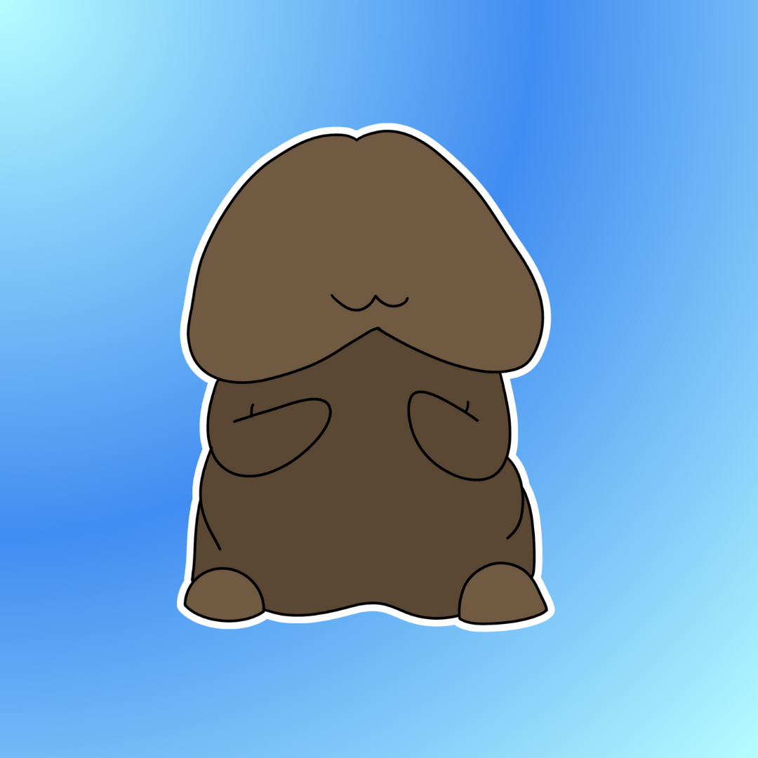 Mr. Happy Sticker