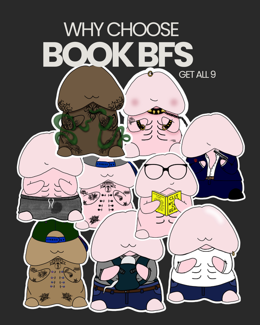 Why Choose Book BF Sticker Pack