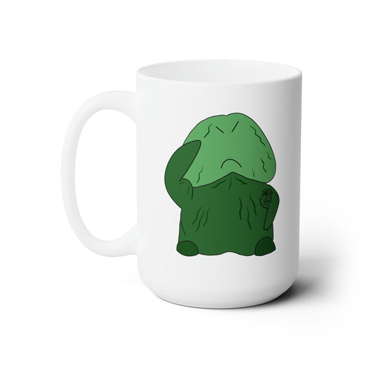 Green Weenie and Protected Ceramic Mug 15oz
