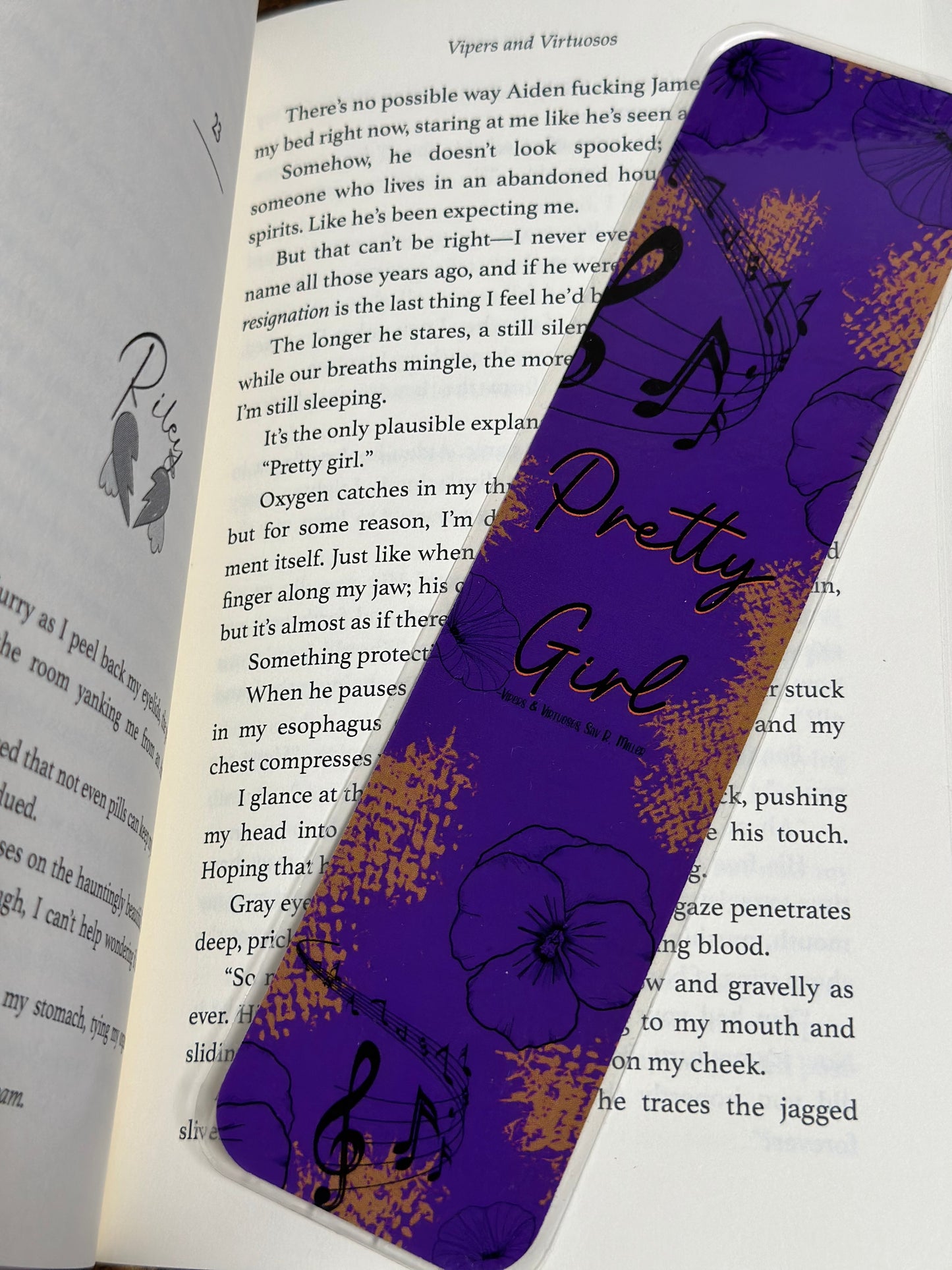 "Pretty Girl" Vipers and Virtuosos Bookmark