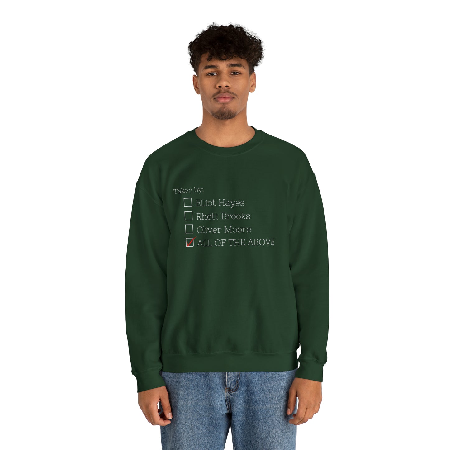 Taken By Ruthless Crewneck Sweatshirt