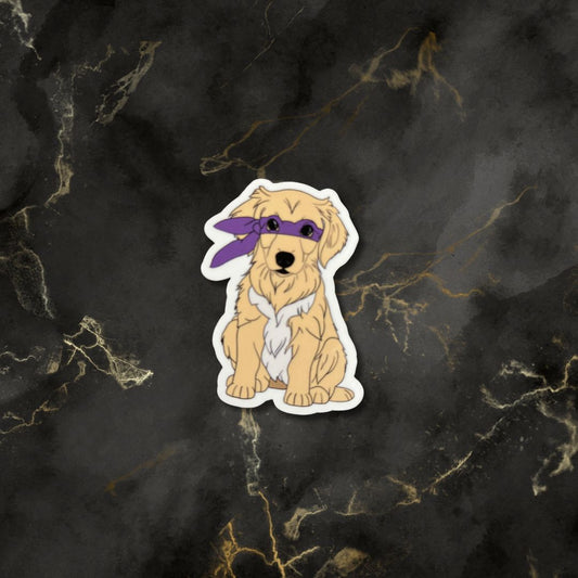 "Sweet as Sin" Donatello Pup Sticker