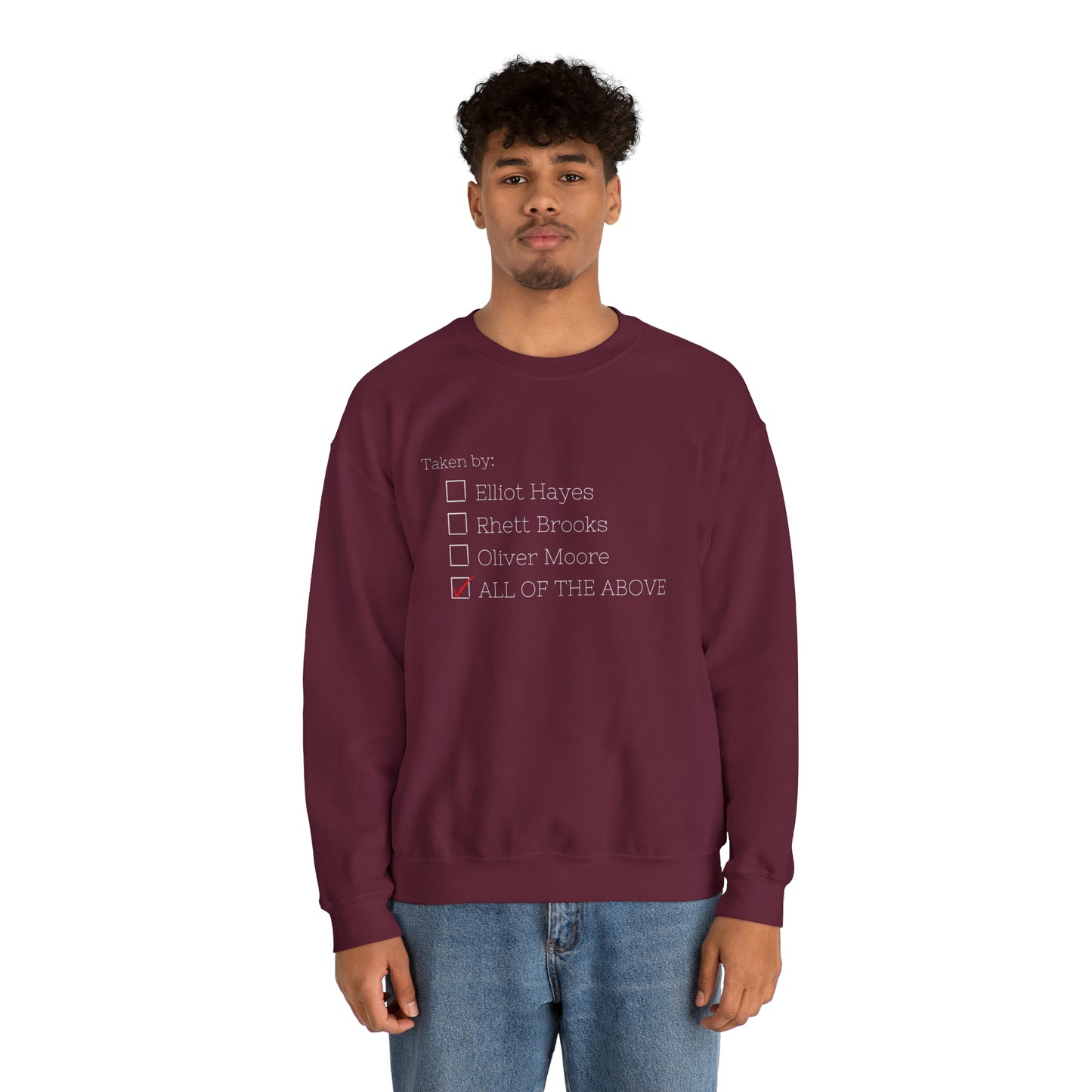 Taken By Ruthless Crewneck Sweatshirt