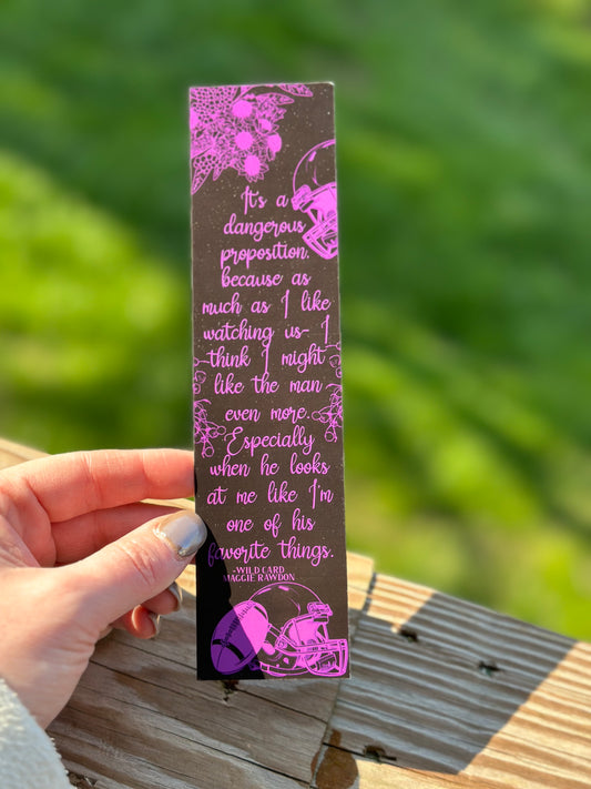 8x2 Wildcard Quote Bookmark