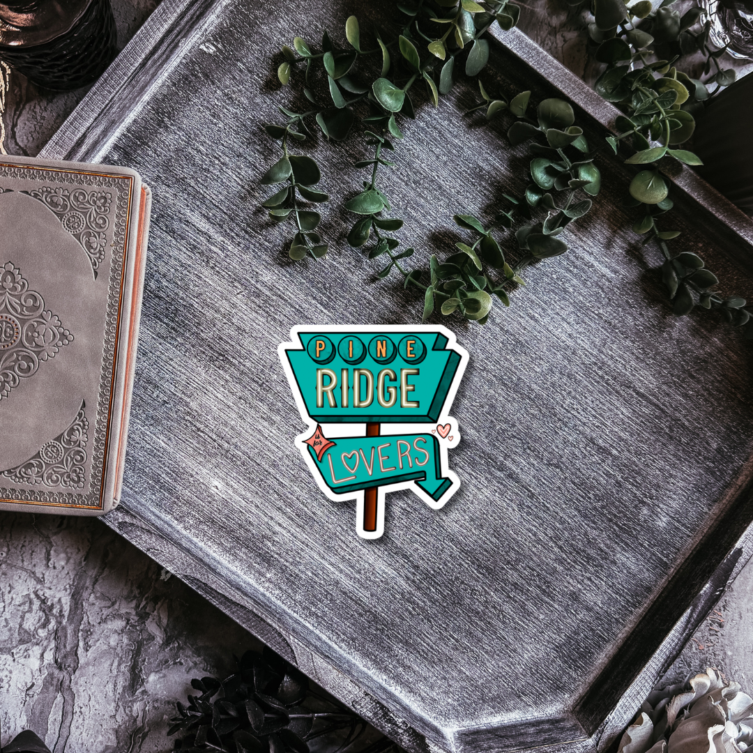 Pine Ridge is for Lovers Licensed Sticker