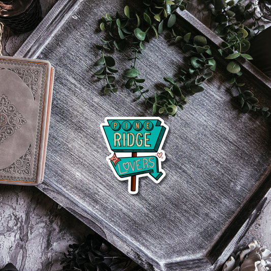 Pine Ridge is for Lovers Licensed Sticker