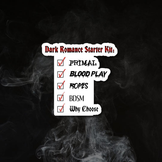 Dark Romance Starter Kit Sticker