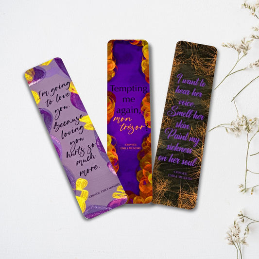 Never After Series - Crossed - Bookmarks